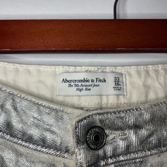 Silver Abercrombie Jeans - Picture 6 of 9
